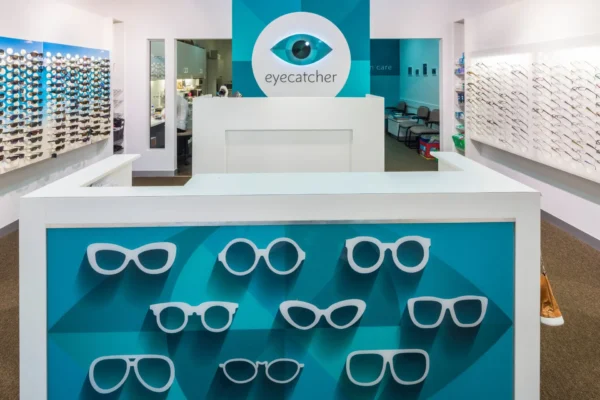 Examining a Patient in Eye Catcher